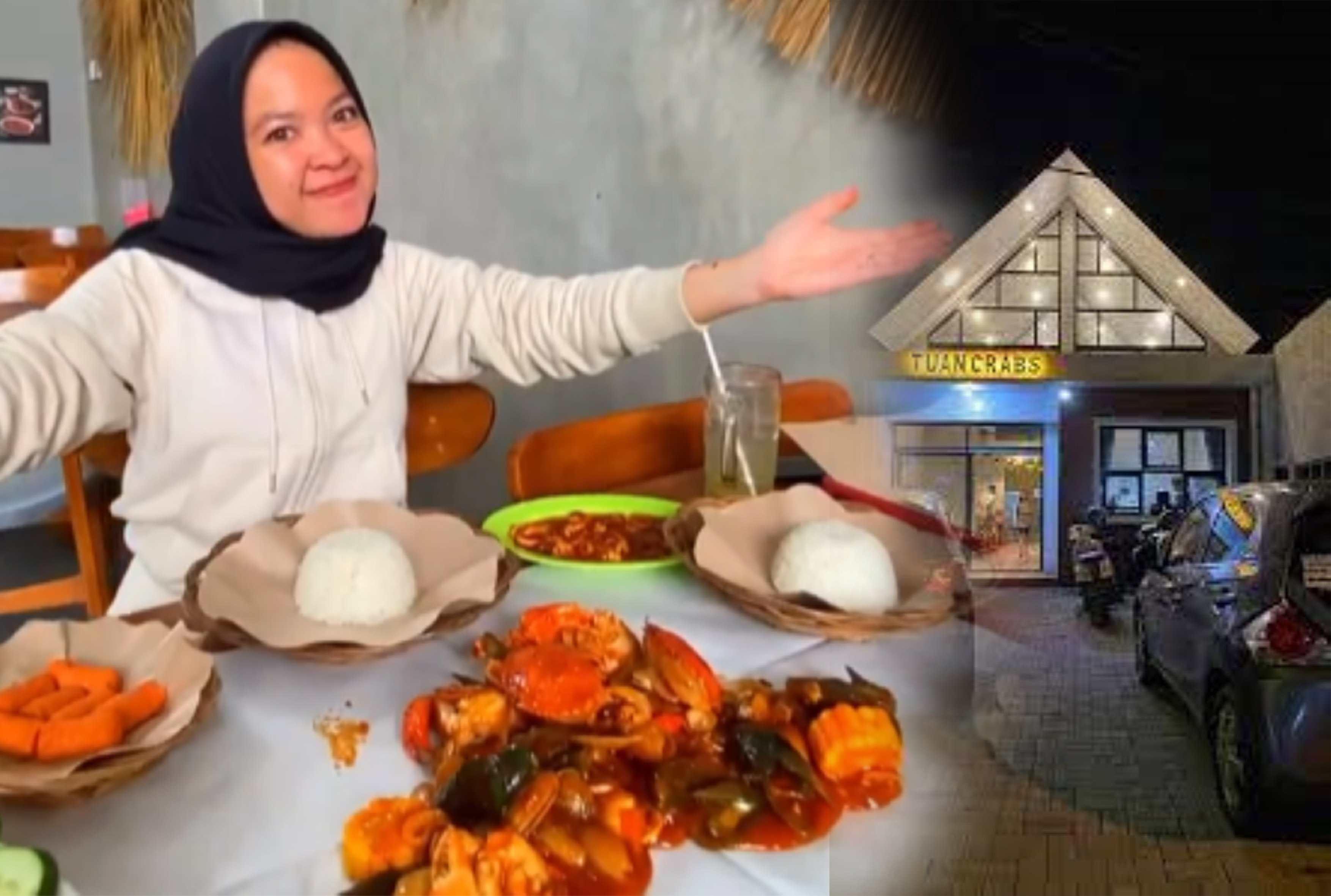 Tuan Crabs, salah satu rekomendasi tempat makan Seafood di Jogja. Kuliner yang wajib di coba.