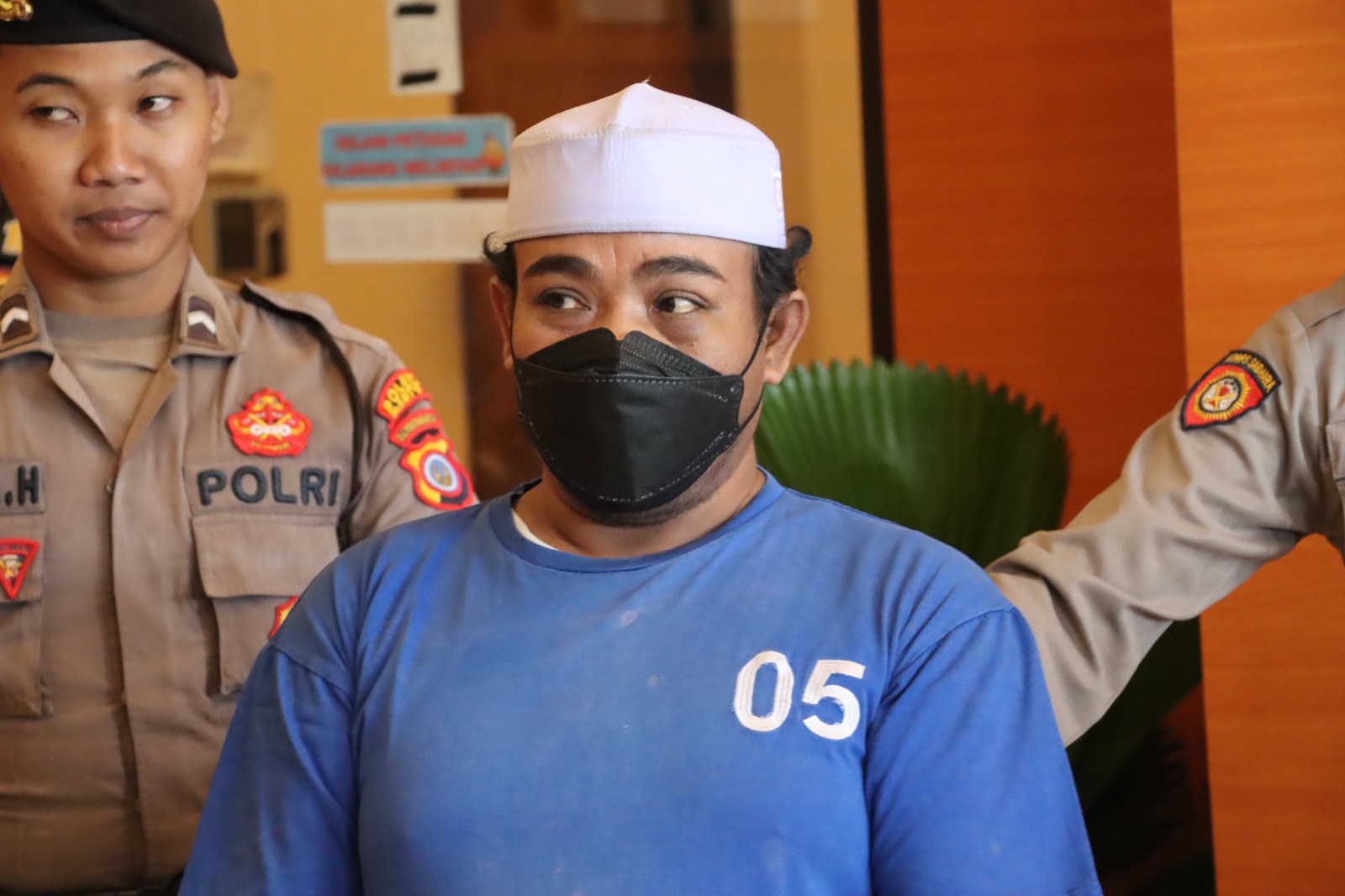 Tersangka NF ditangkap di Jalan Diponegoro, Dauh, Denpasar pada Sabtu (27/1/2024) pagi