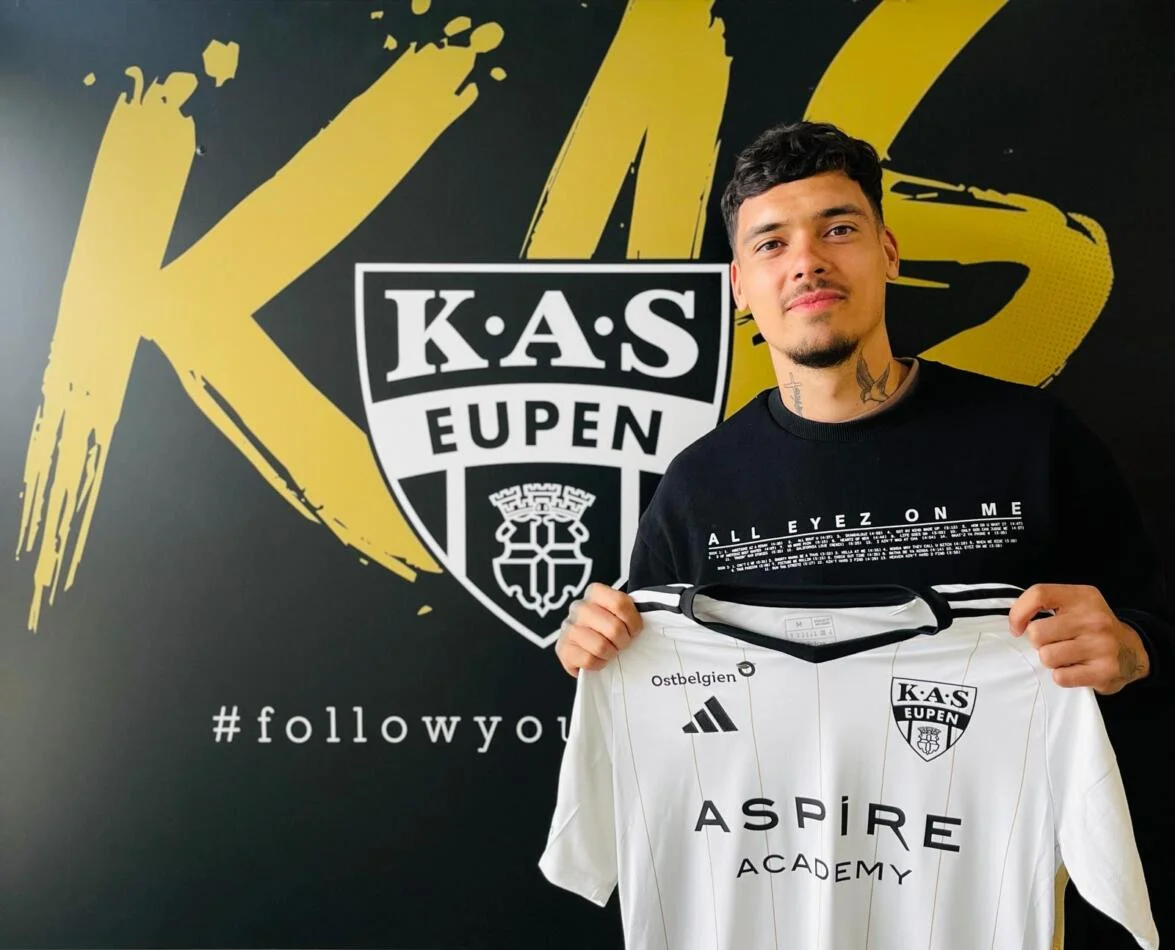 Shayne Pattynama resmi perkuat tim asal Belgia, KAS Eupen (web KAS Eupen)