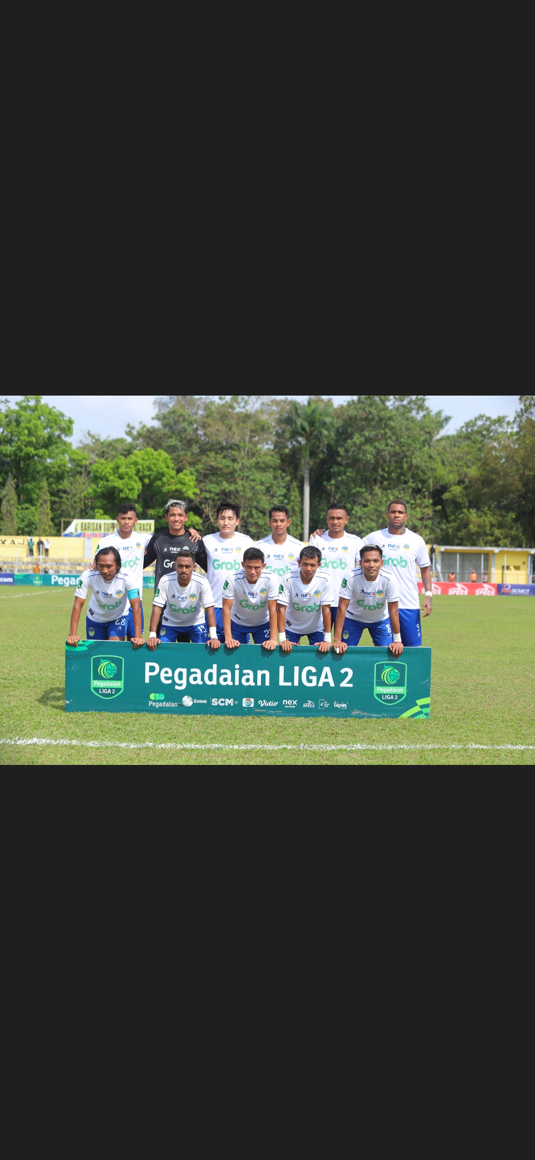 BIASA: Skuad PSIM saat menghadapi PSMS Medan.