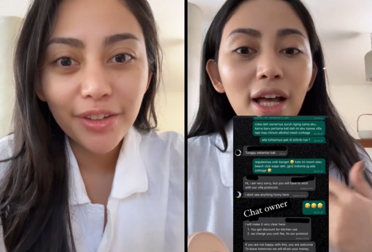 Rachel Vennya Dicampakkan dari Vila Mewah di Bali karena Mi Instan, Denda Rp400 Ribu per Botol Minuman, Pemilik Vila Tutup Mata