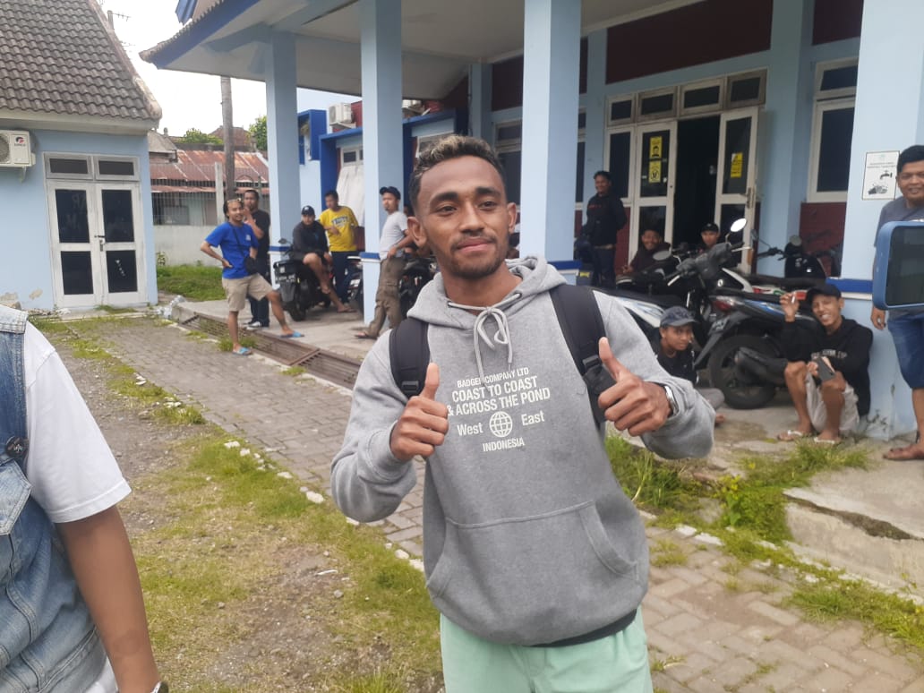 ANDALAN: Winger andalan PSIM Jogja Risman Ariyanto Maring.