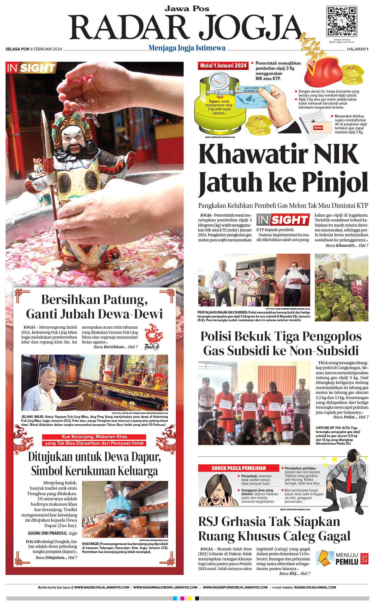Jawa Pos Radar Jogja Selasa 6 Februari 2024