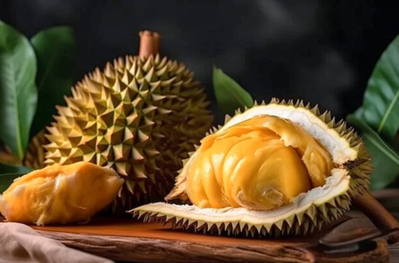 Ilustrasi buah durian. Durian rupanya memiliki khasiat nyata bagi kesehatan tubuh.