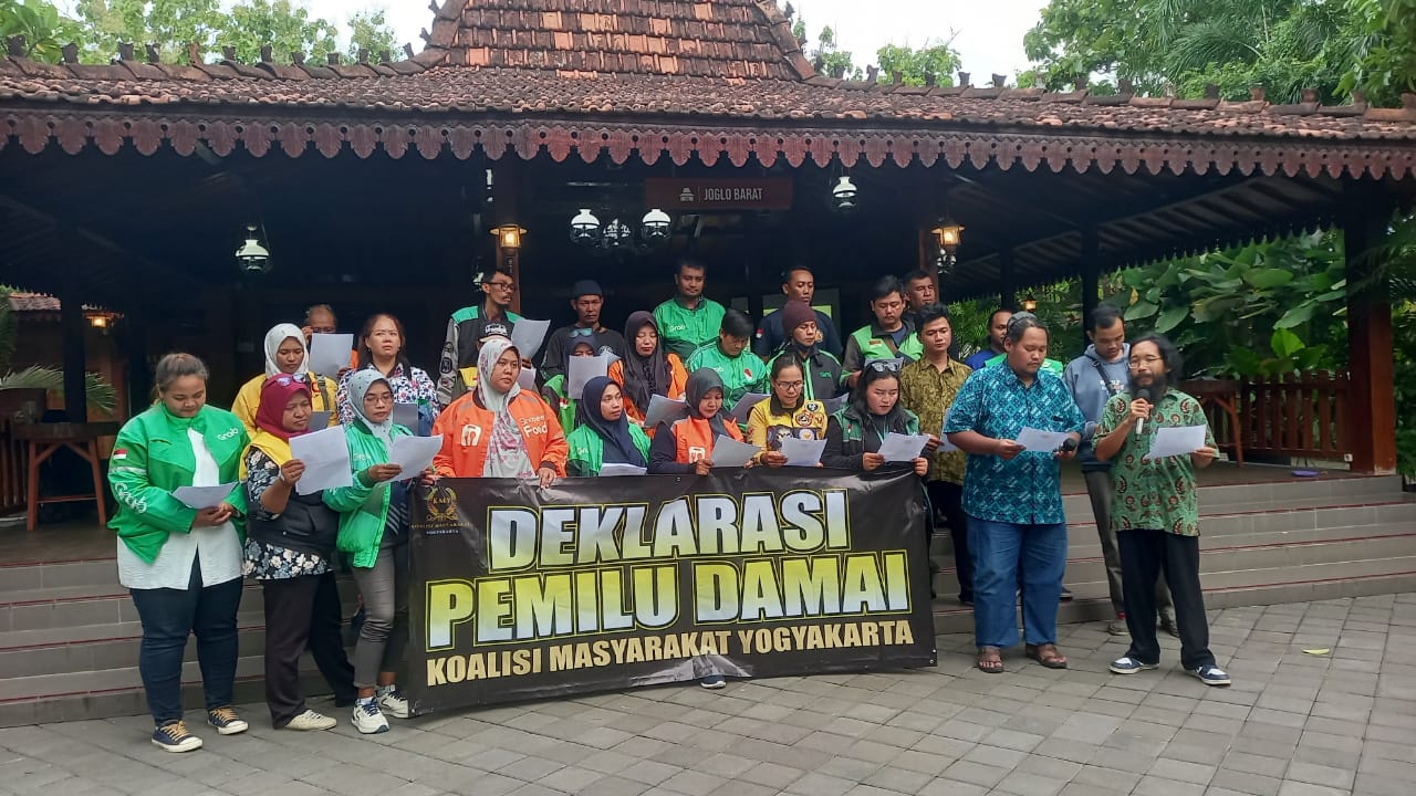Deklarasi pemilu damai oleh koalisi masyarakat sipil