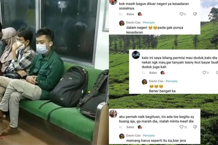 Kisruh KRL, Tas Diberi Kursi, Penumpang Berdiri &ndash; Netizen Angkat Suara!