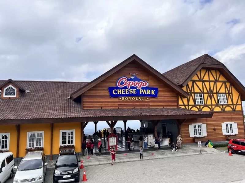 Wisata baru Cepogo Cheese Park di Boyolali, Jawa Tengah.