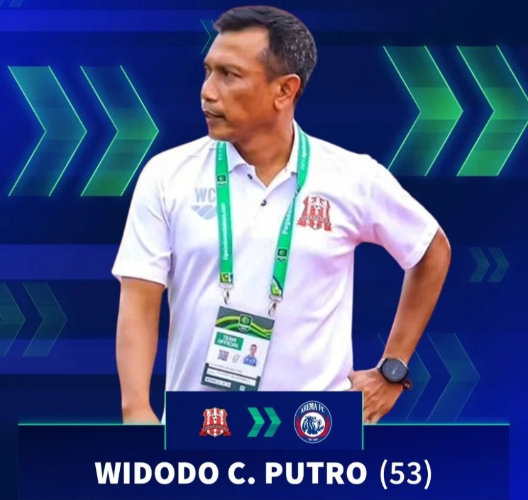 Widodo Cahyono Putro resmi menjadi pelatih Arema FC gantikan posisi yang ditinggalkan Fernando Valente (tangkapan layar IG transfermarkt.co.id)