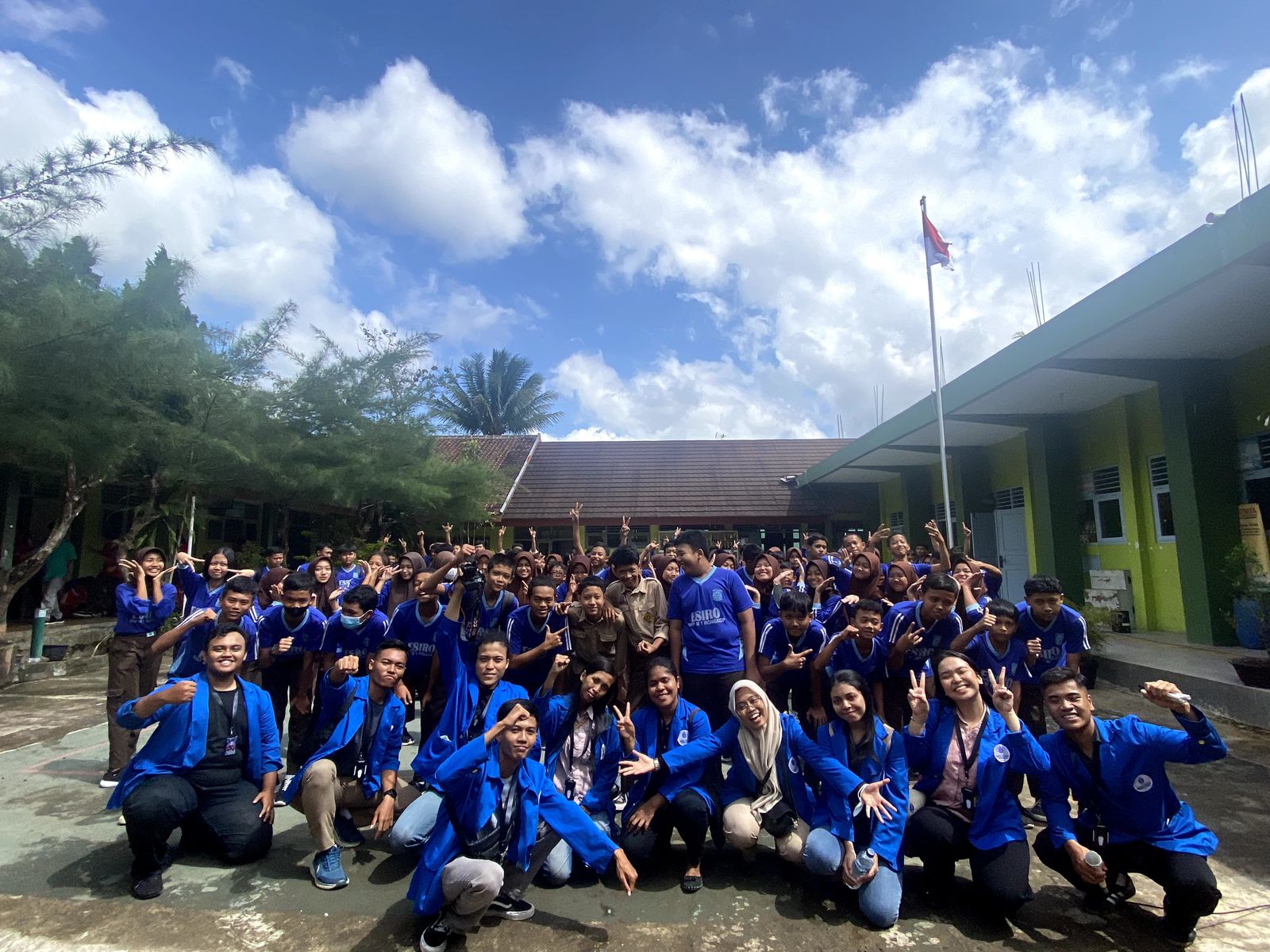 KOMPAK: Mahasiswa KKN Kelompok 46 Universitas Mercu Buana Yogyakarta menggelar sosialisasi terkait isu bullying di SMP Negeri 1 Rongkop, Kabupaten Gunungkidul.