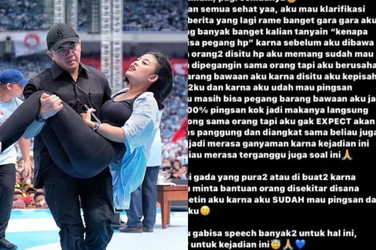 Pingsan atau Pura-pura? Klarifikasi Keke Afifah Usai Digendong Mayor Teddy! Gak Nyangka Banget!