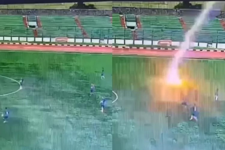 Detik-Detik Tragedi Maut di Stadion Siliwangi: Pesepakbola Subang Tersambar Petir Hingga Meninggal