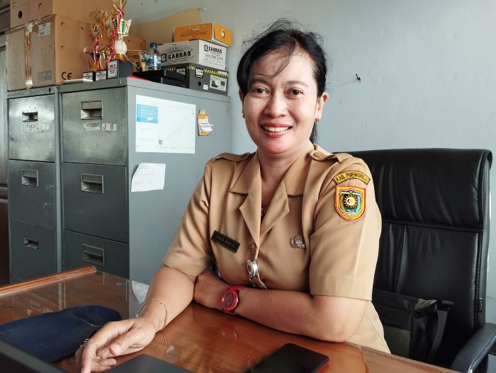 Kepala Bidang (Kabid) Perizinan Bahan Pokok Penting dan Metrologi (Perbamet), DKUKMP Purworejo Yunita Dewi Onggowati