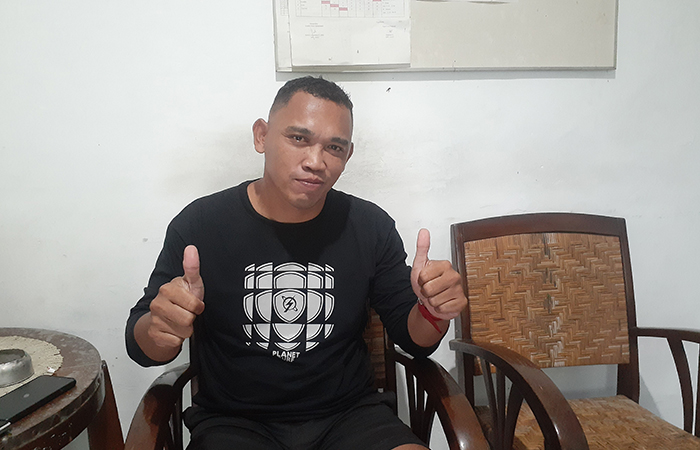 Oni Kurniawan Kiper Legendaris PSIM Jogja.Rizky Wahyu/Radar Jogja