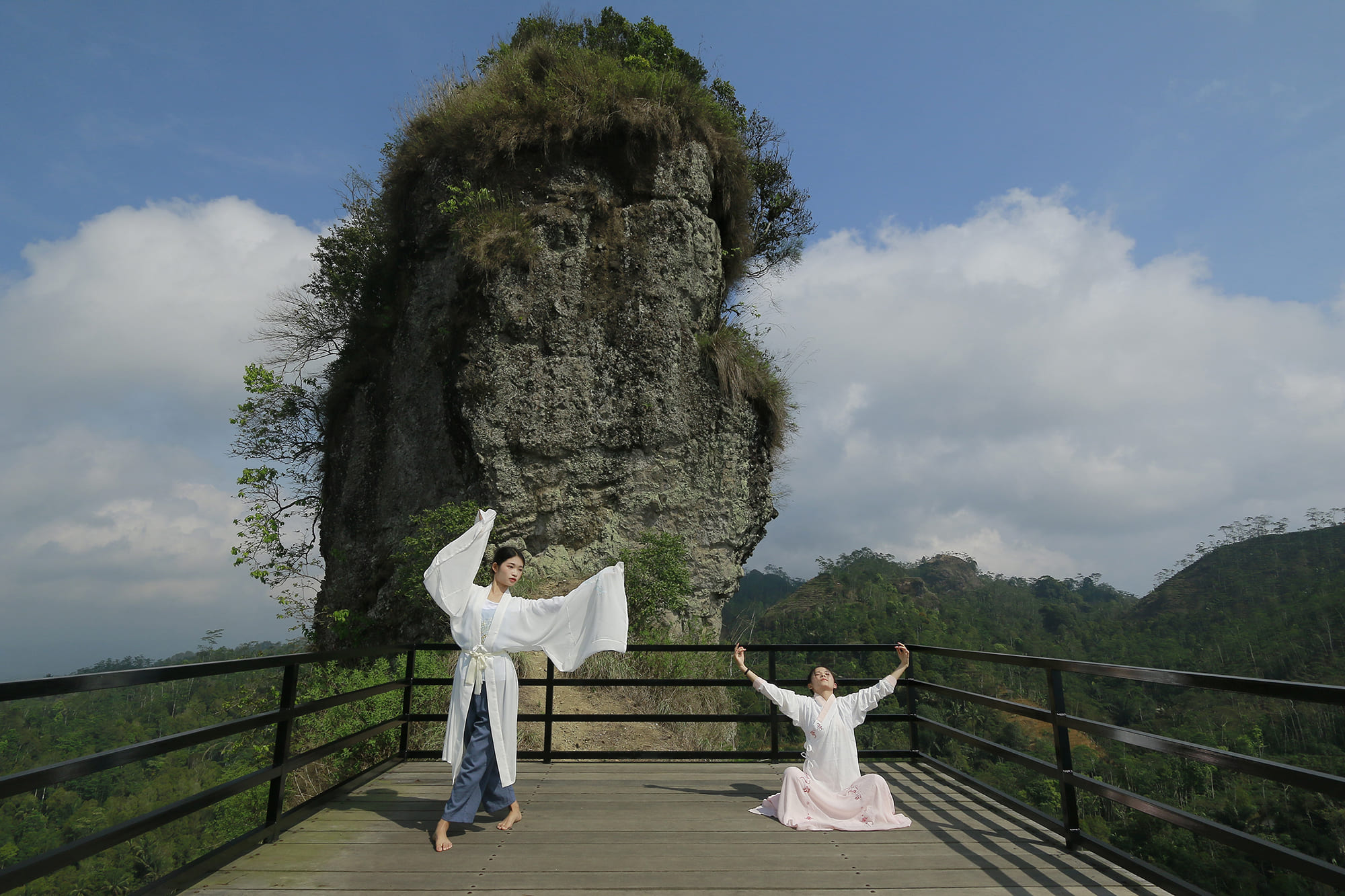 Puncak Widosari dalam promosi desa wisata.
