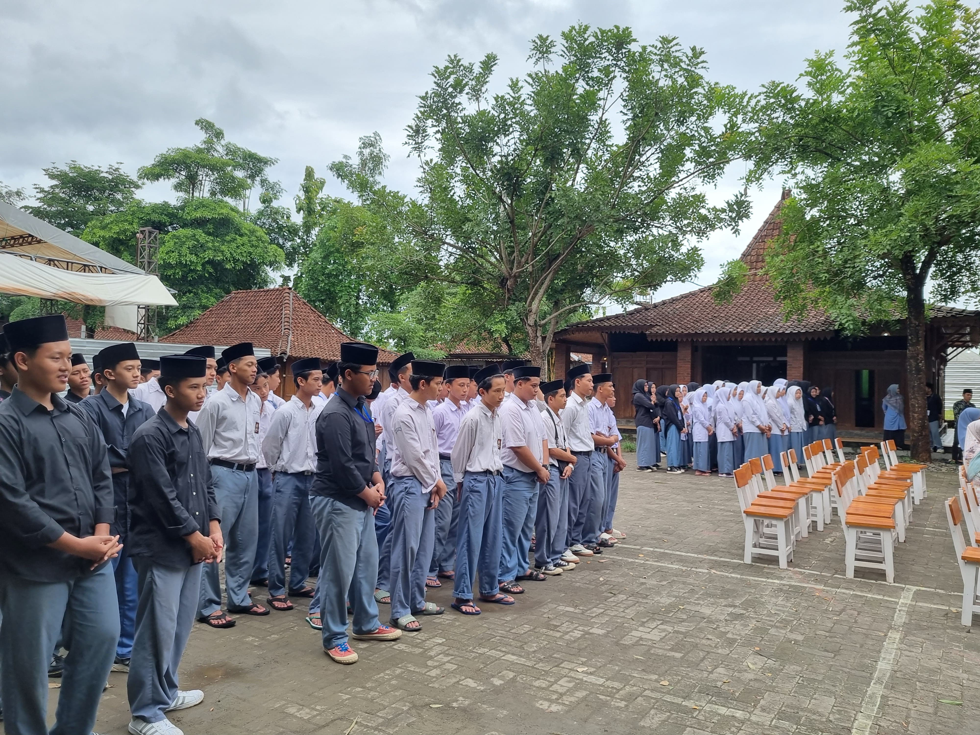 SINAU: Siswa SMK Assalafiyyah Sleman mengusung konsep pembelajaran berbasis digital dan berkomitmen untuk menjadi percontohan sekolah lain.