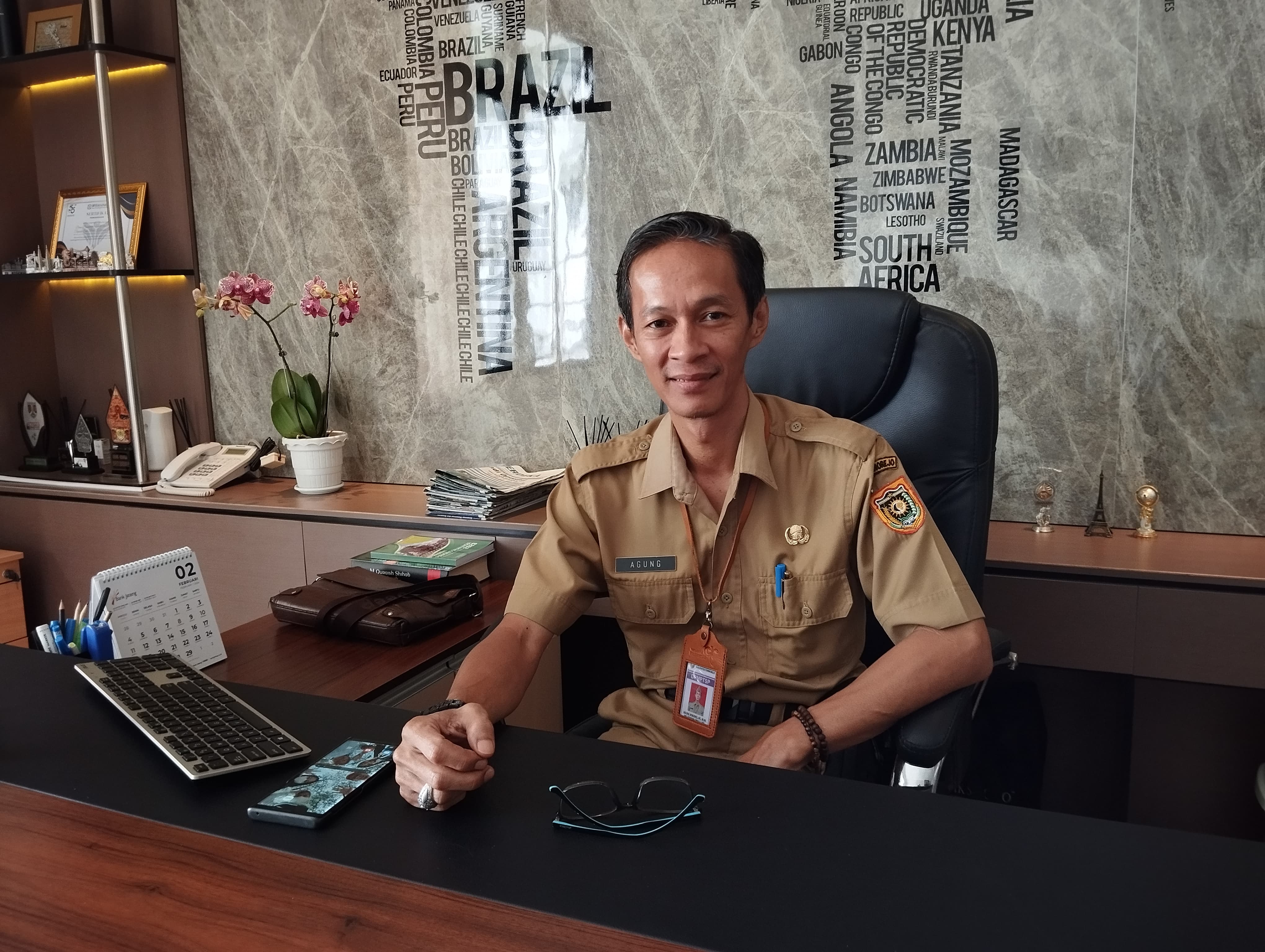 Kepala Dinas Penanaman Modal dan Pelayanan Terpadu Satu Pintu (DPTMPTSP) Purworejo Agung Wibowo