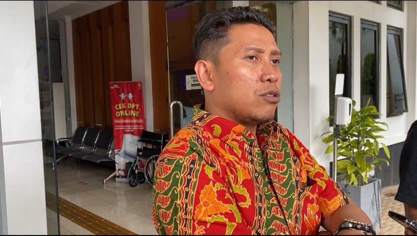 Ketua Komisi Pemilihan Umum (KPU) DIY, Ahmad Shidqi, Senin (19/2/2024).