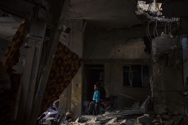 Kondisi terkini wilayah Gaza dampak konflik Israel dan Hamas yang tak berkesudahan.