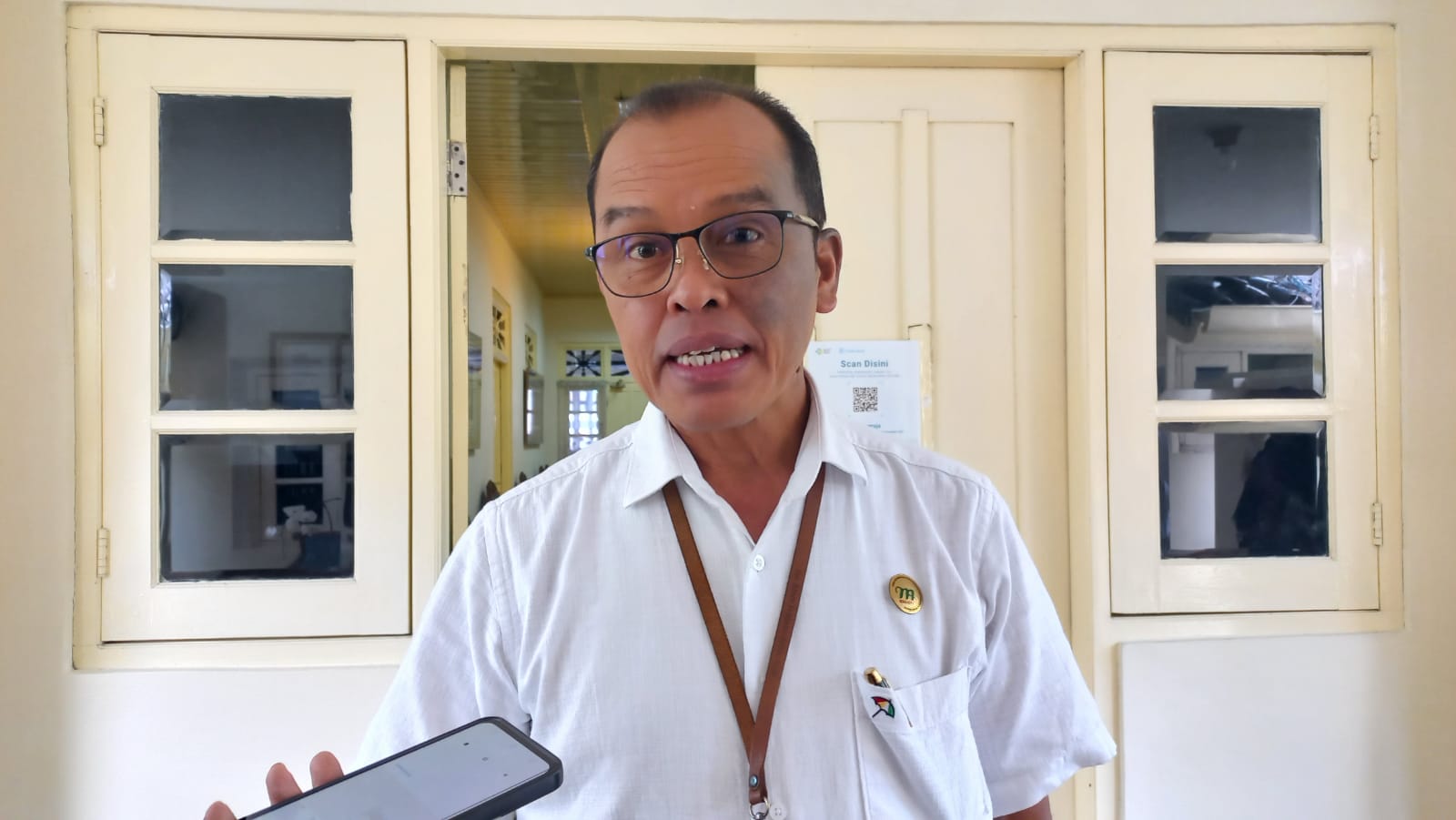 DUKUNG PENUH: Sekprov DIY Beny Suharsono di Kompleks Kepatihan Rabu (21/2).
