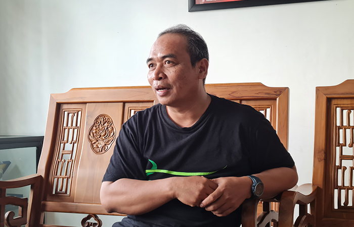Ketua KPU Kabupaten Magelang Ahmad Rofik.NAILA NIHAYAH/RADAR JOGJA