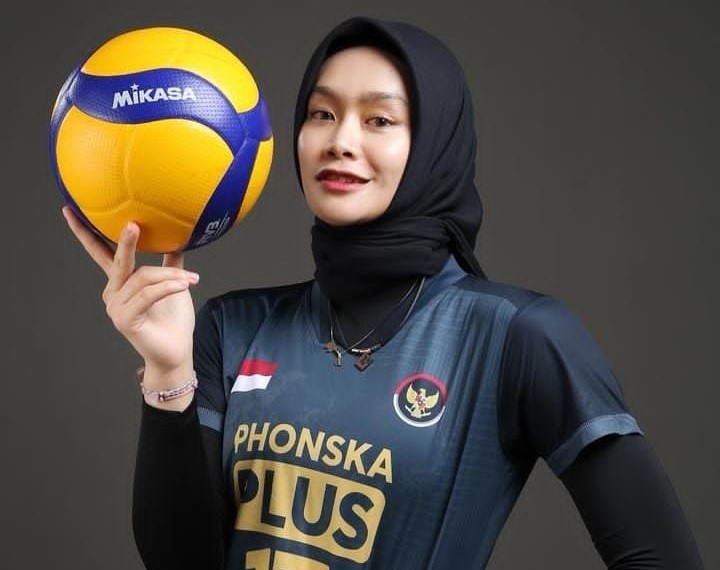 Caption Foto : Atlet Voli Cantik Wilda Siti Nurfadhilah Sugandi Asal Bandung Dalam Salah Satu Postingan Instagram Wilda