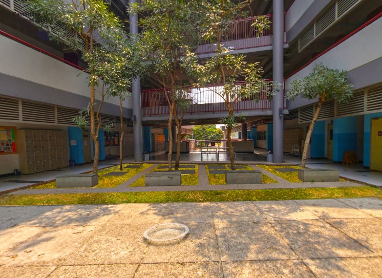 Penampakan SMA Binus Serpong