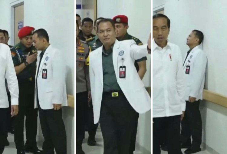 Viral! Seorang Dokter Militer Berpangkat Kolonel Ditegur Mayor Teddy, Pangkatnya Lebih Tinggi. Gambar : Tangkapan Layar TikTok/@rosewayss