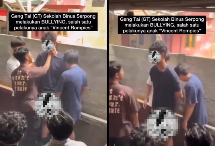 Korban Bullying Binus School Serpong Terkuak, Diduga Pelaku Pelecehan Seksual. Gambar: Kolase Twitter/X/@@Bp_HasbiJunaedi