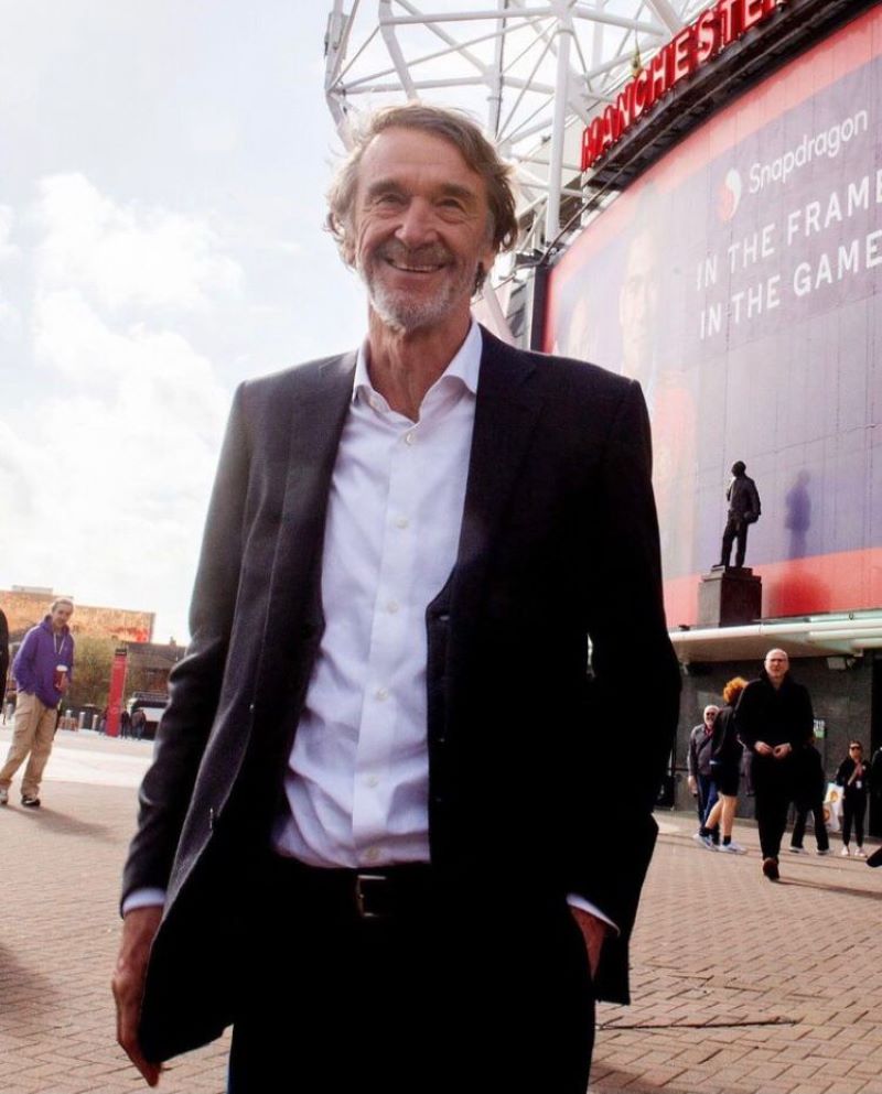 YAKIN: Kepemiliki multi klub Sir Jim Ratcliffe bisa menjadi bumerang bagi Manchester United dan Nice