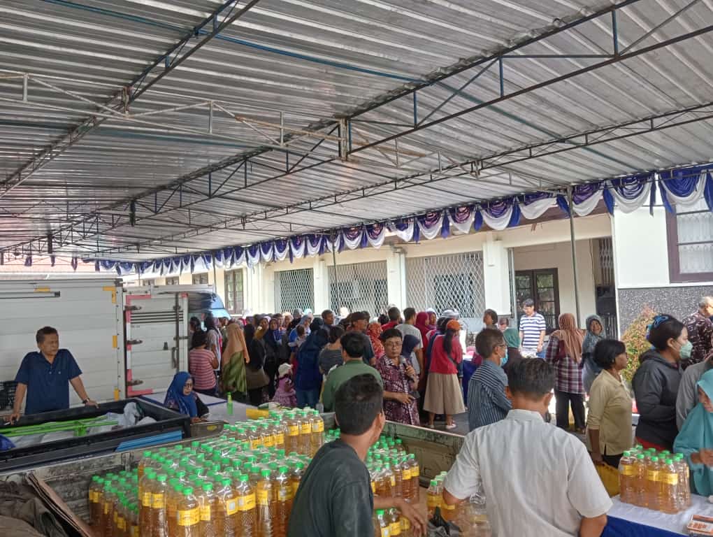 BERJUBEL: Pasar Murah digelar di halaman Disperindag DIY, Kamis (22/2)