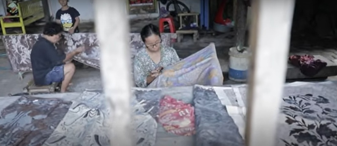 Pabrik pembuatan batik Go Tik Swan