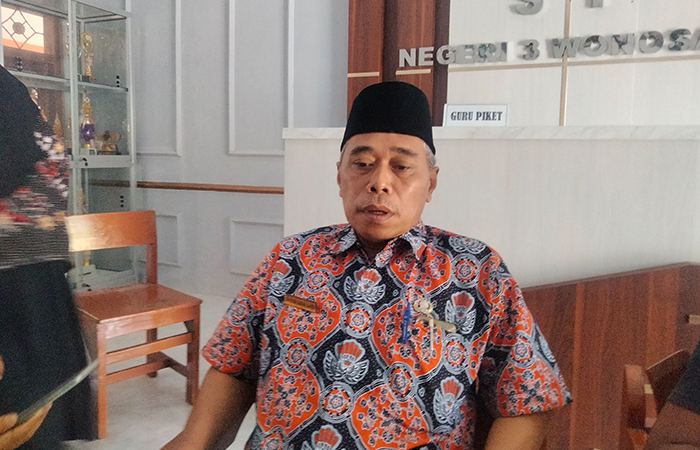 Kepala Sekolah Sutoto Sudarujian.Andi May/Radar Jogja&nbsp;