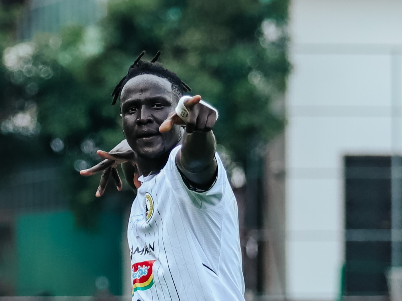 TAJAM: Striker PSS Sleman Ajak Riak yang berhasil mencetak gol perdananya saat kontra Bhayangkara FC, Kamis (22/2) lalu.
