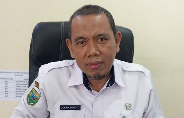 Kepala Dinas Pemberdayaan Masyarakat dan Desa (PMD) Kebumen Cokro Aminoto.