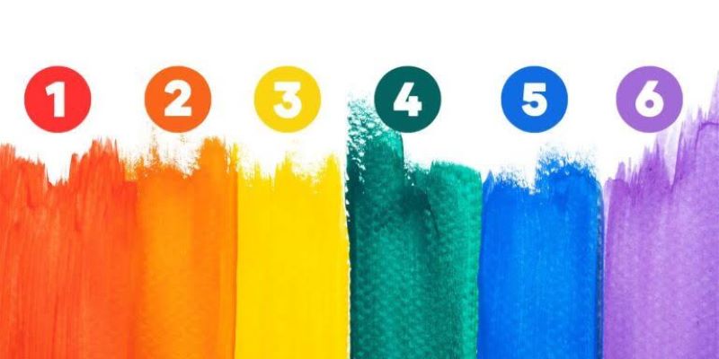 Ilustrasi warna-warna.