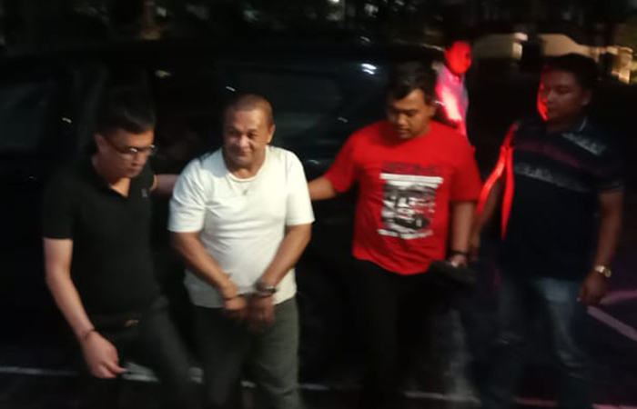 DIBEKUK: Antono ditangkap setelah menjadi buron sejak 2016 lalu. Dia diketahui berpindah-pindah lokasi dengan mengubah identitasnya.