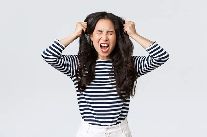 Ilustrasi emosi memuncak.