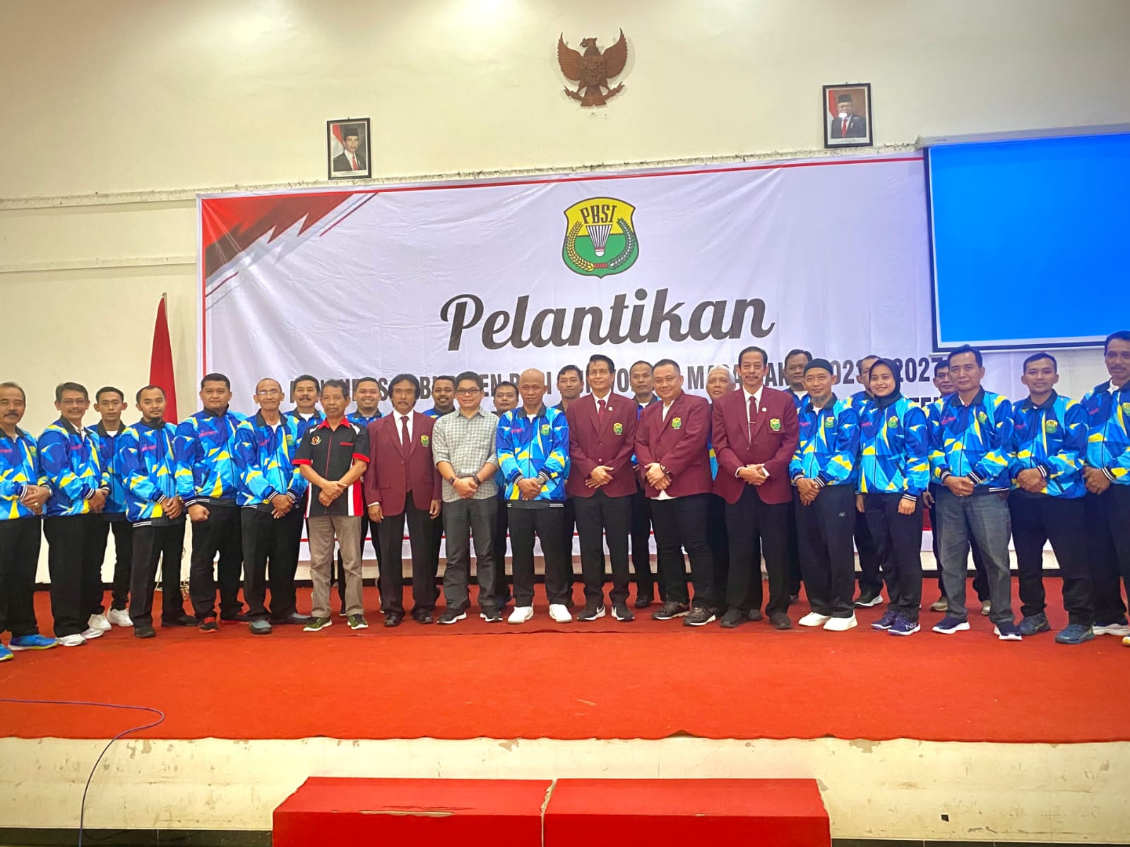 Pelantikan Ketum PBSI Purworejo masa bakti 2023-2027 oleh Ketua Umum Pengprov PBSI Jateng Basri Yusuf pada Sabtu (24/2) lalu yang juga dihadiri oleh Ketua PBSI kabupaten se-Karesidenan Kedu.