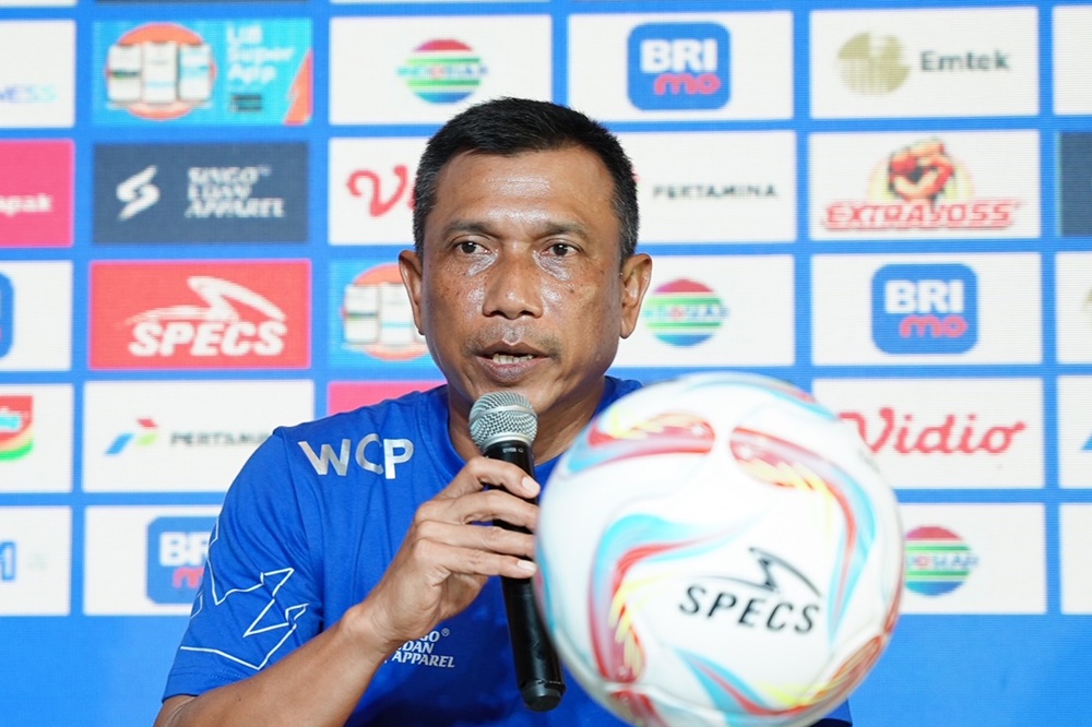 TENANG: Widodo Cahyono Putro berharap laga kontra Persija lebih menghibur