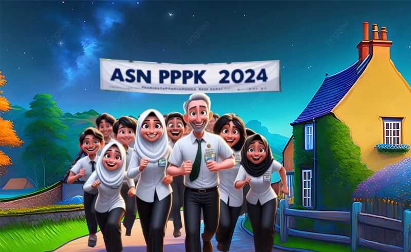 Ilustrasi penerimaan ASN PPPK 2024.