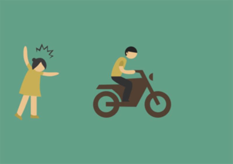 Ilustrasi, pencuri bawa kabur motor.