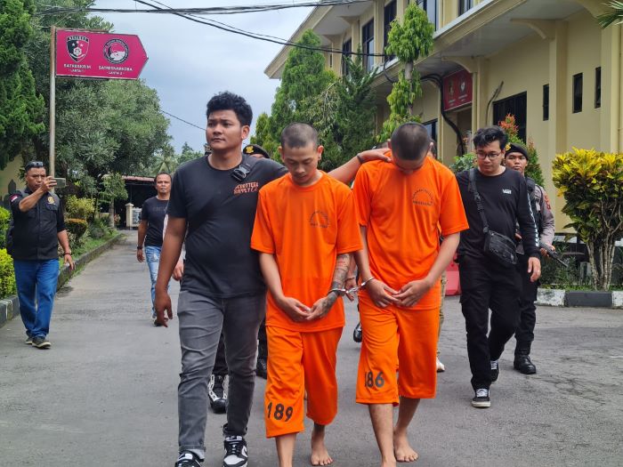 DITANGKAP: Empat tersangka atas kasus pengedaran pil yarindo dibekuk oleh jajaran Polresta Magelang.