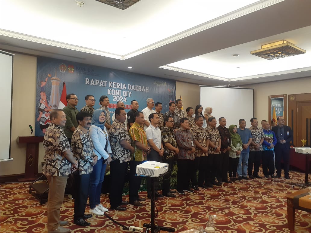 MAJU: KONI DIY saat menyelenggarakan rakerda.