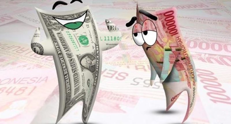 Nilai rupiah menurun Terhadap Dolar Amerika Serikat, Sementara Ringgit dan Dolar Singapura naik.