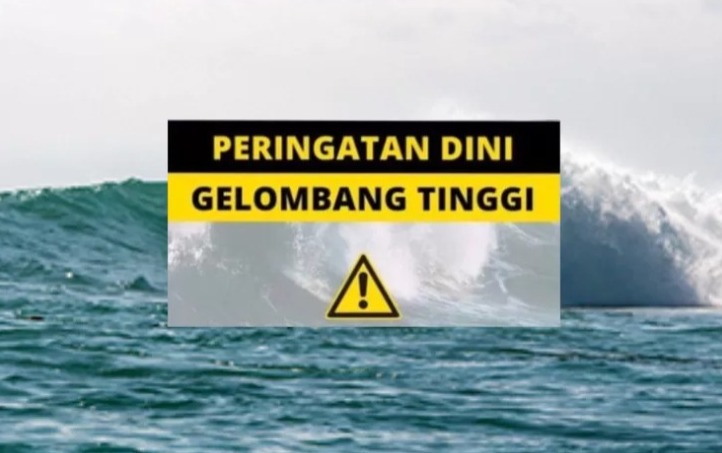 Himbauan gelombang tinggi oleh BMKG