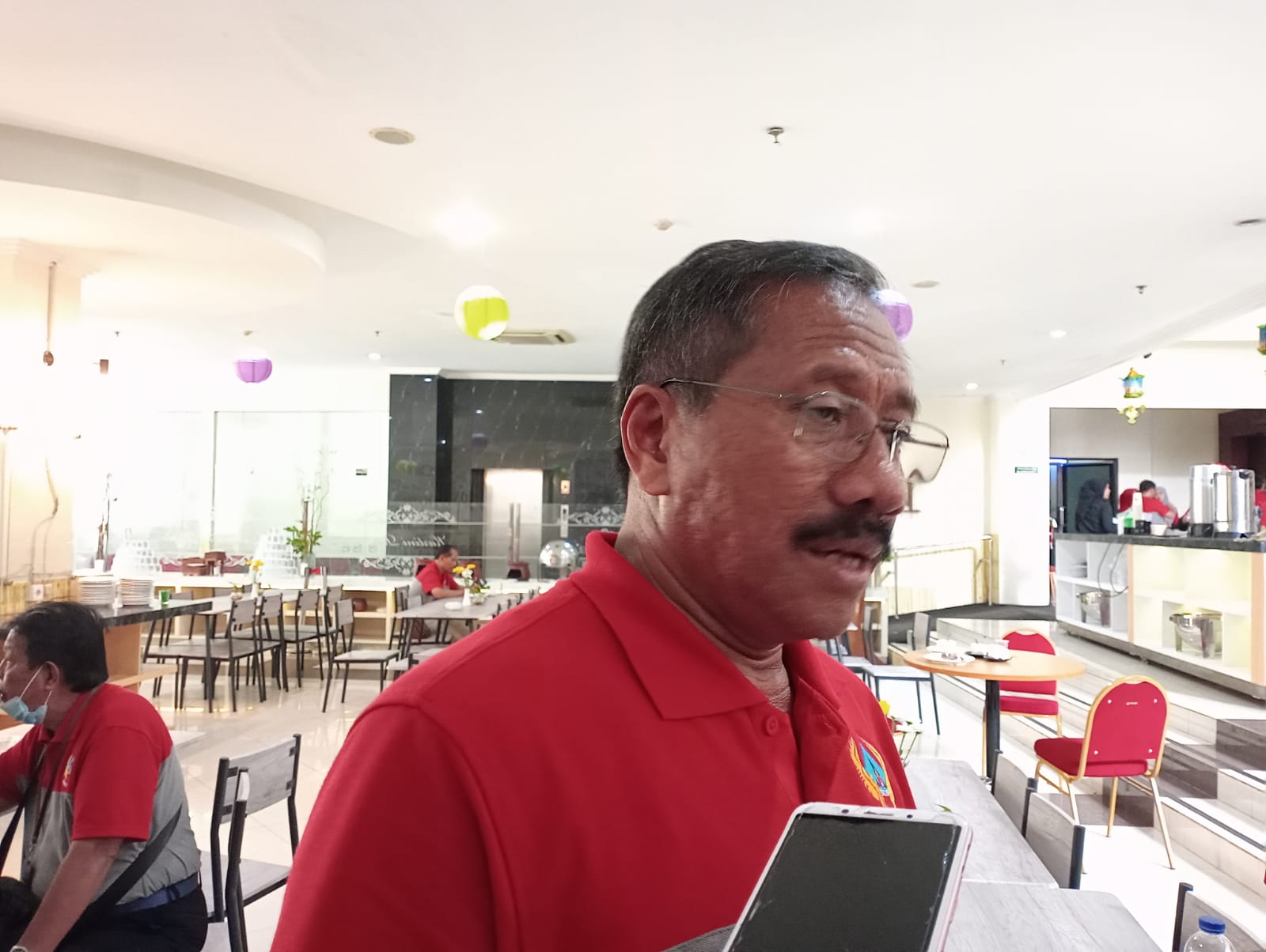 REWARD: Ketua Umum KONI DIY Djoko Pekik Irianto.