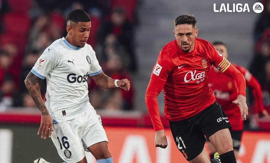 Girona gagal memetik poin dalam lawatan kontra Mallorca dengan kekalahan tipis 1-0 (ig gironafc)