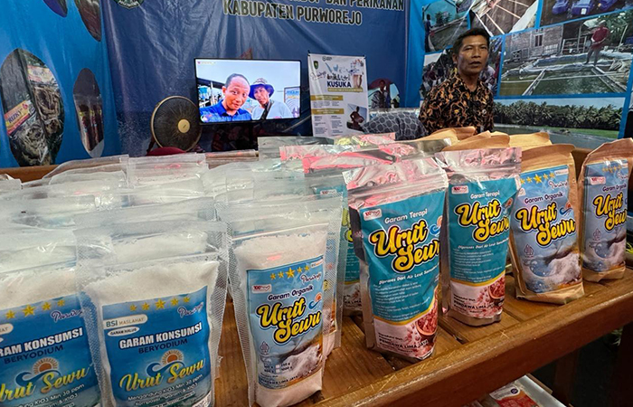 Produk gram produksi Kugar Pendowi Limo Desa Patutrejo, Kecamatan Grabag, Kabupaten Purworejo saat ikuti Purworejo Expo 2024.ISTIMEWA