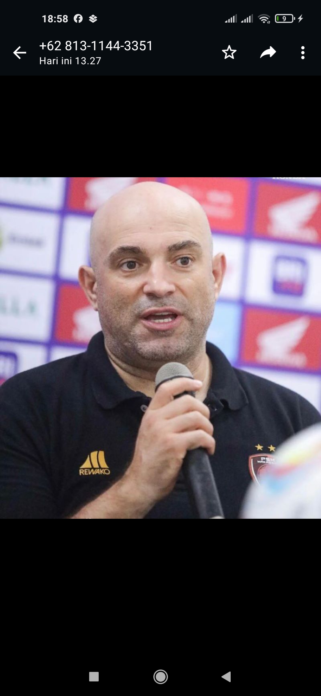 YAKIN: Pelatih PSM Bernardo Tavares harap dukungan suporter saat timnya jamu PSS Sleman