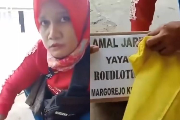 Menggemparkan! Penipuan Amal Jariyah Berkedok Yayasan Roudlotul Ulum di Tuban: Ibu-Ibu Asal Jakarta Dilepaskan, Netizen Geram! (Tangkapan Layar IG/@memomedsos - Cici Jusnia)